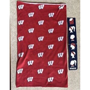 Foco UW Madison WI Badgers Neck Gaiter / Scarf / Mask / Bandana College